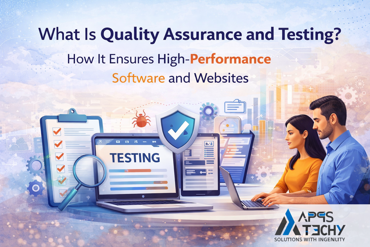 Blog Banner: What Is Quality Assurance and Testing? How It Ensures High-Performance Software and Websites