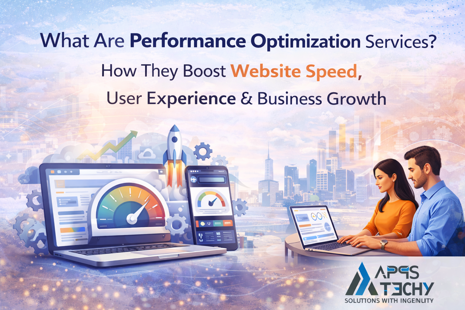Blog Banner:What Are Performance Optimization Services How They Boost Website Speed, User Experience & Business Growth