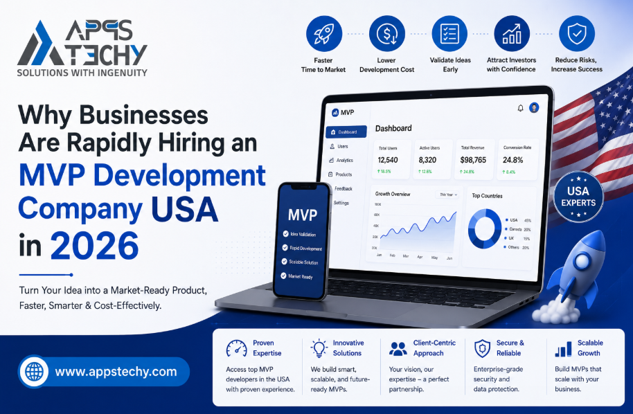 Blog Banner Why Businesses Are Rapidly Hiring an MVP Development Company USA in 2026
