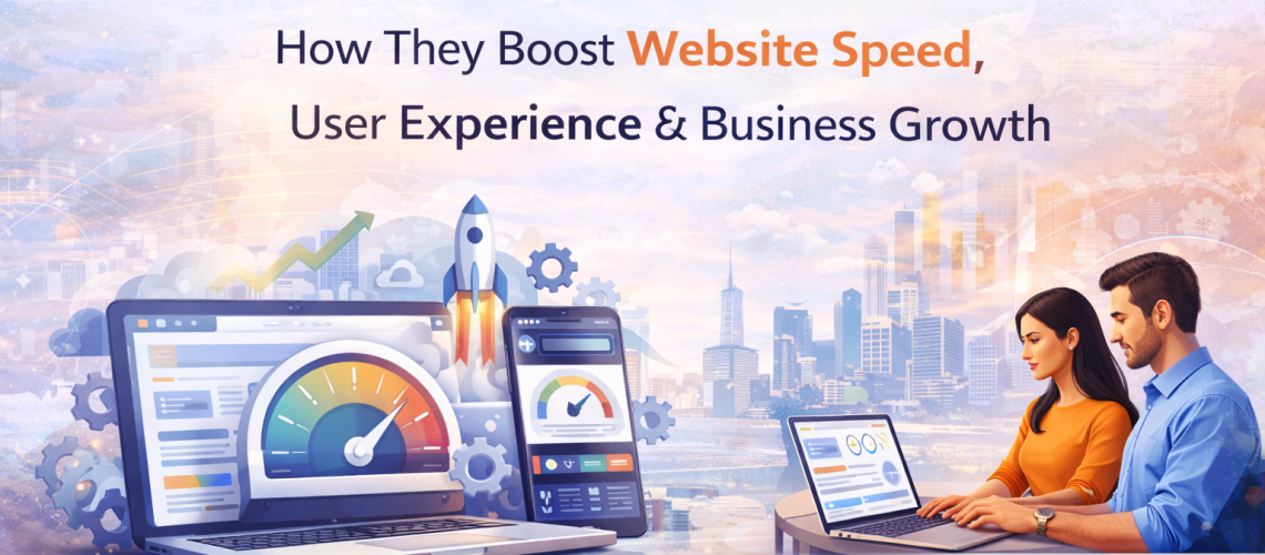 Blog Banner:What Are Performance Optimization Services How They Boost Website Speed, User Experience & Business Growth