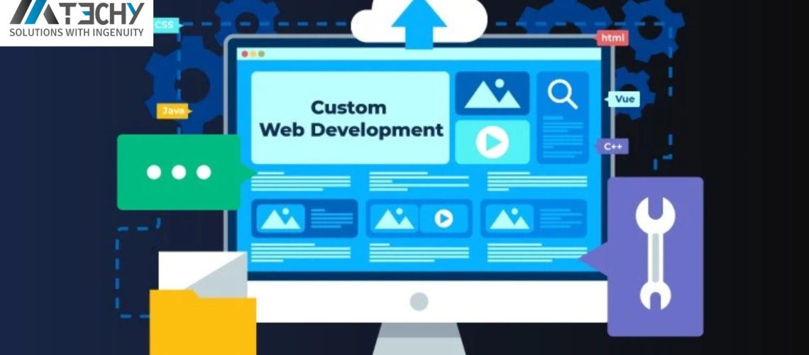 Blog Banner: Custom Web Development Company: Build Scalable, Secure & Growth-Driven Digital Solutions
